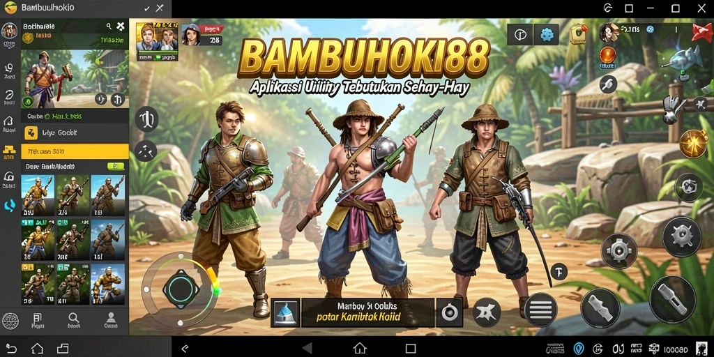 Tampilan antarmuka BAMBUHOKI88 yang intuitif dan mudah digunakan.