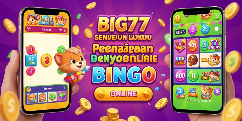 Tampilan gameplay <strong>BIG77</strong> yang seru dan interaktif dalam permainan Bingo.