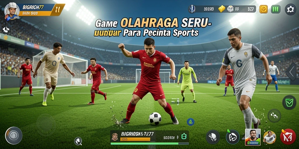 Tampilan gameplay seru dari BIGRICH77 yang menegangkan.