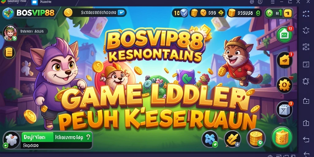 Tangkapan layar gameplay BOSVIP88 yang menunjukkan elemen Idle yang menarik.