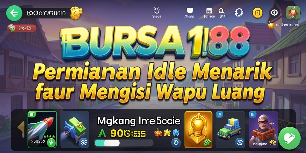 Tampilan screenshot BURSA188 menampilkan gameplay Idle yang menyenangkan.