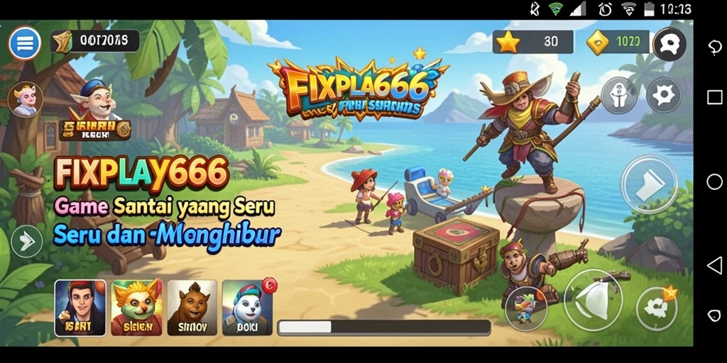 Tangkapan layar gameplay menarik dari FIXPLAY666.