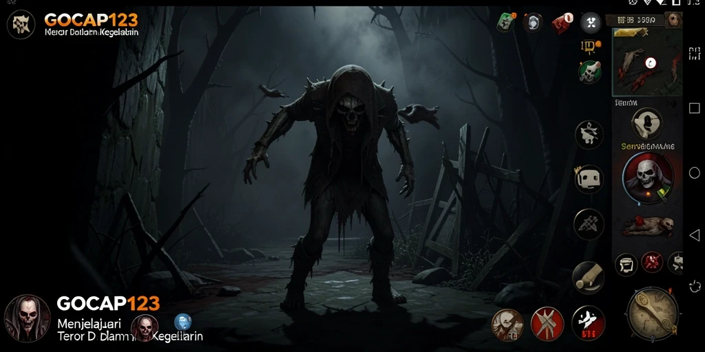 Gameplay GOCAP123 yang menakutkan dan menegangkan.
