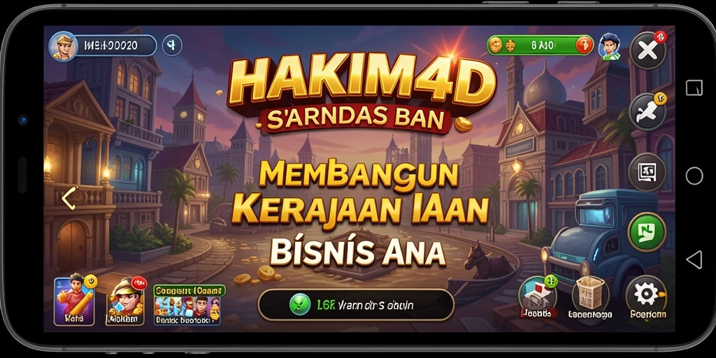 Tampilan gameplay HAKIM4D yang menarik dan mendebarkan.