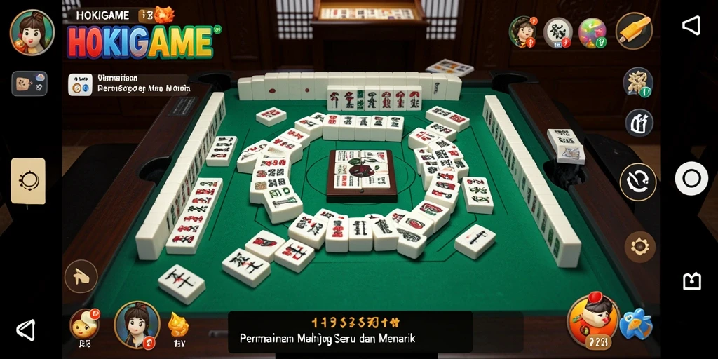 Tampilan gameplay HOKIGAME yang seru dan menantang.