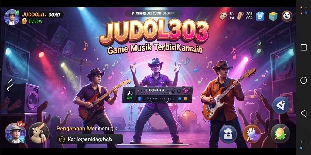 Gameplay JUDOL303 yang seru dengan berbagai pilihan lagu.