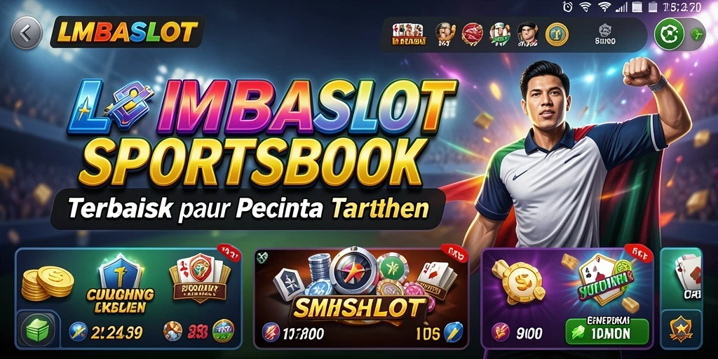 Gameplay dinamis dan menarik dalam aplikasi LMBASLOT untuk taruhan olahraga.