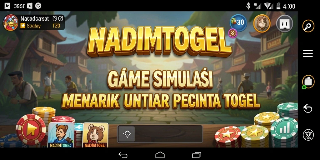 Tampilan gameplay <strong>NADIMTOGEL</strong> yang menarik dan interaktif.