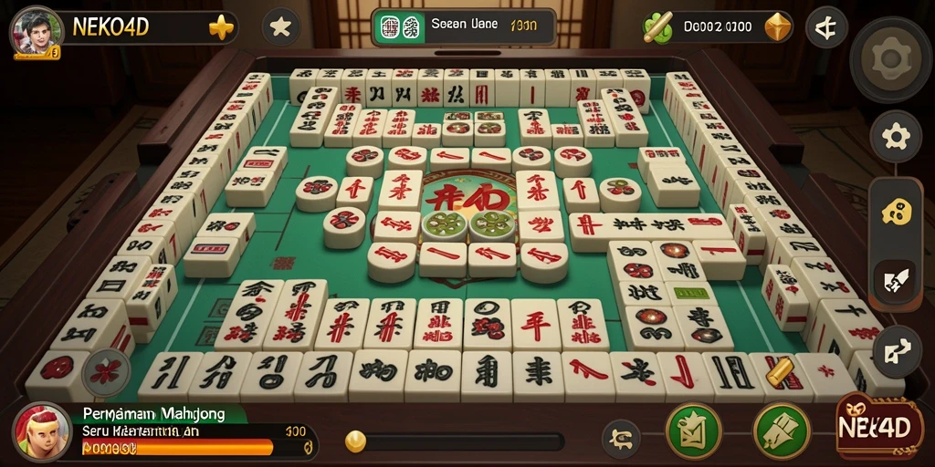 Tampilan gameplay NEKO4D yang seru dan menarik.