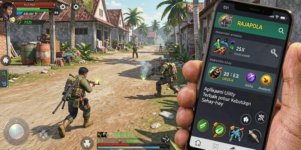 Screenshot utama RAJAPOLA menampilkan fitur pengingat dan manajemen tugas.