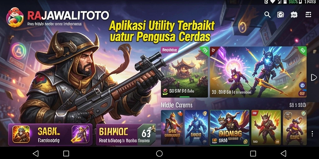 Tampilan antarmuka RAJAWALITOTO dengan fitur-fitur bermanfaat.